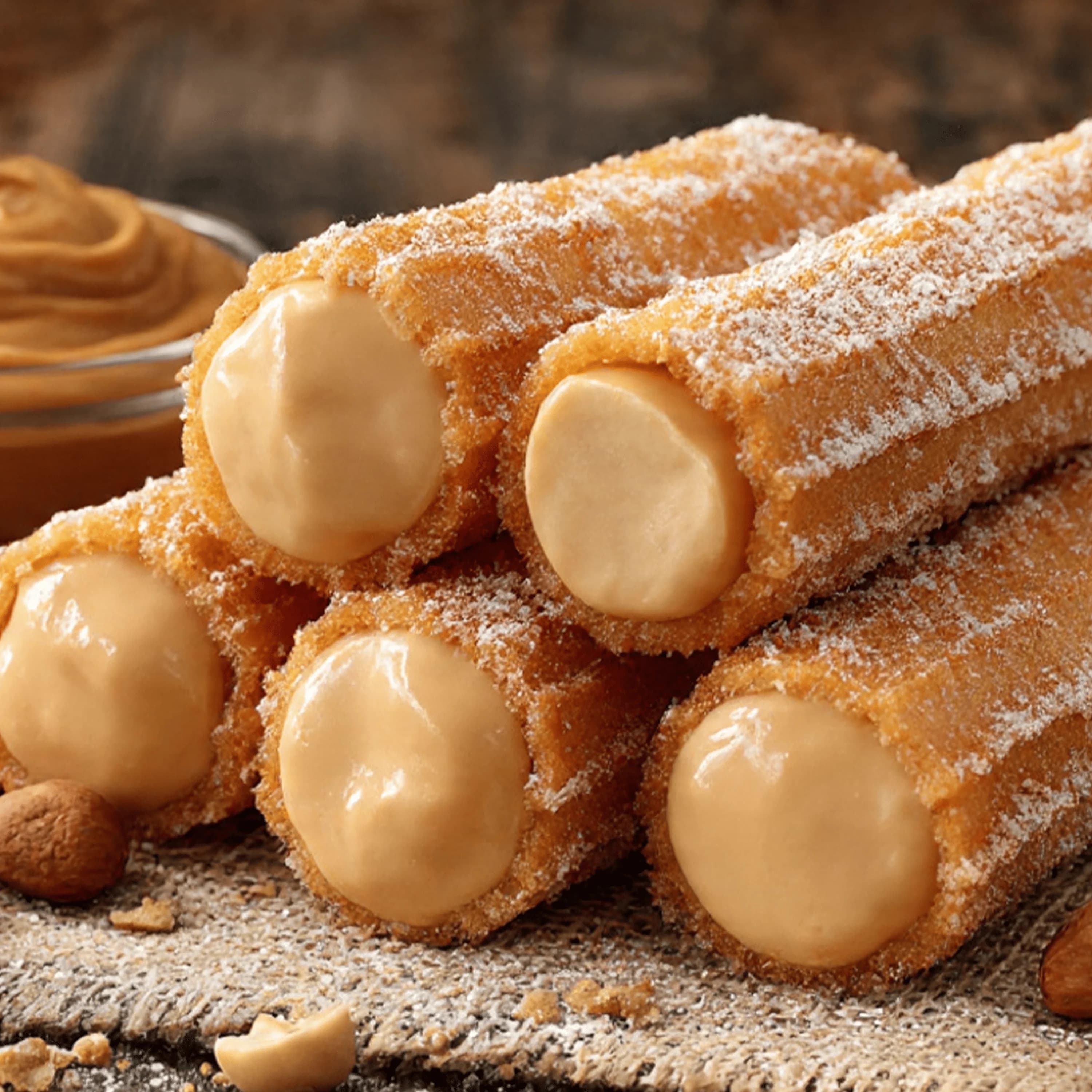 Churros de Paçoca